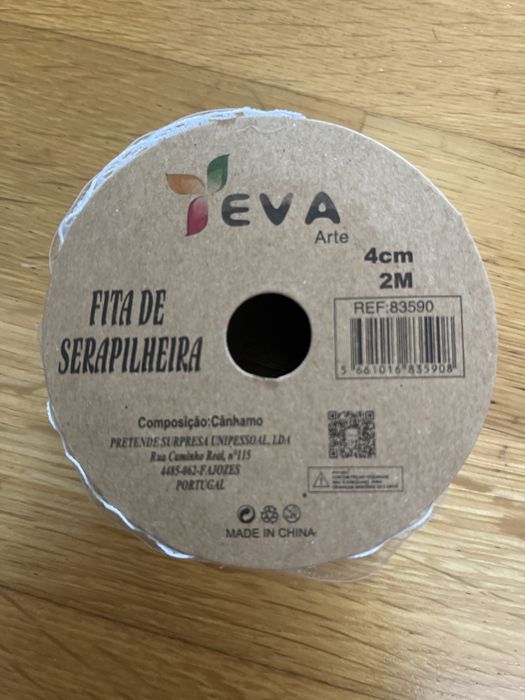 Vendo rolos de fita de serapilheira e filta de linho