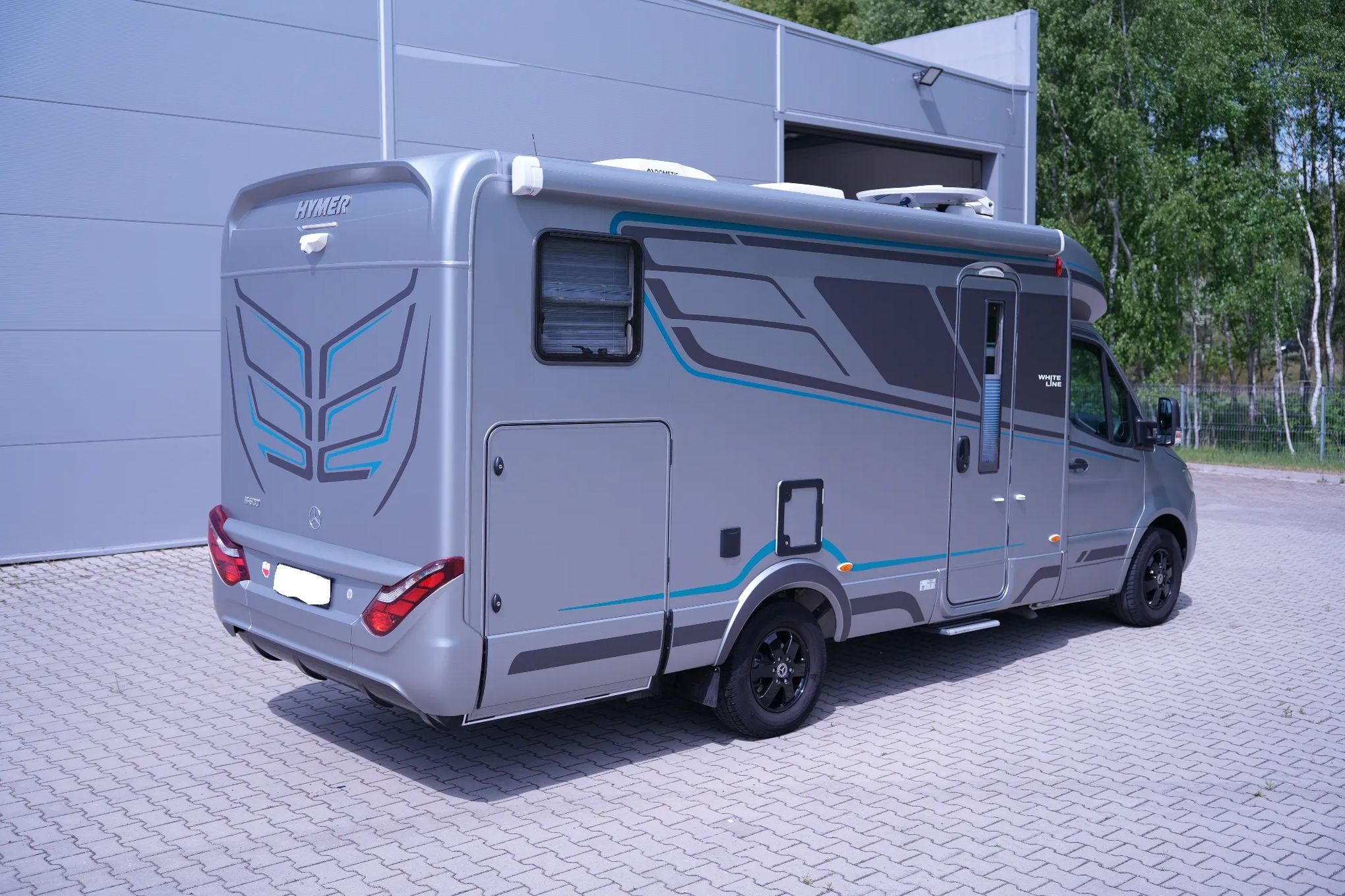 Hymer-Eriba bmc t600  Hymer BMC T600, jak nowy, ofoliowany, pełne wyposażenie
