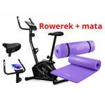 Rowerek stacjonarny + mata GRATIS Zestaw treningowy do ćwiczeń jogi