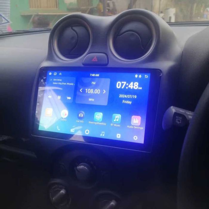Radio Android 13 Nissan Micra 2010/2017  gps wifi