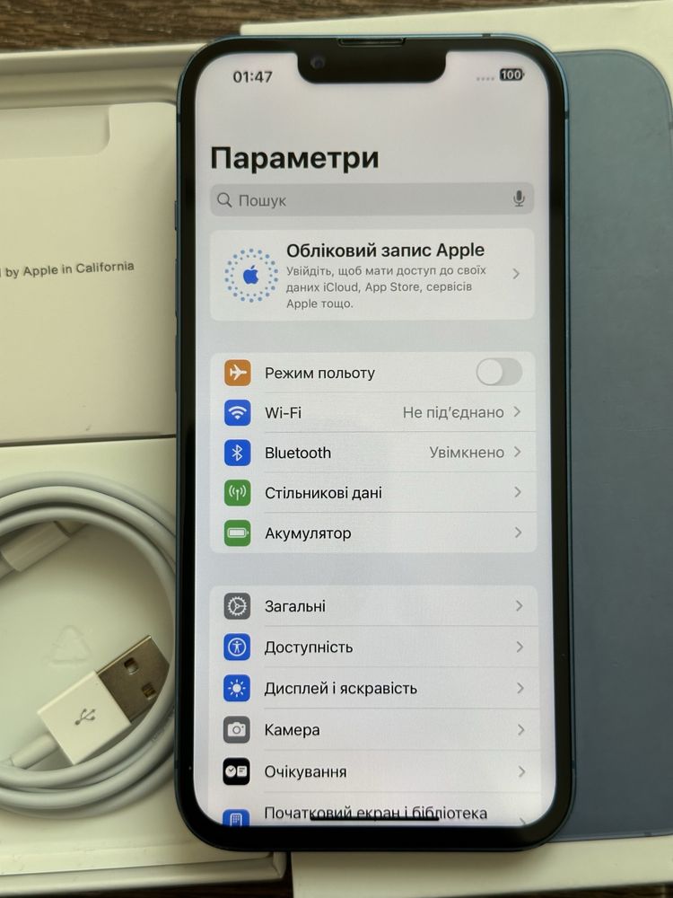 IPhone 13 Blue 128 gb