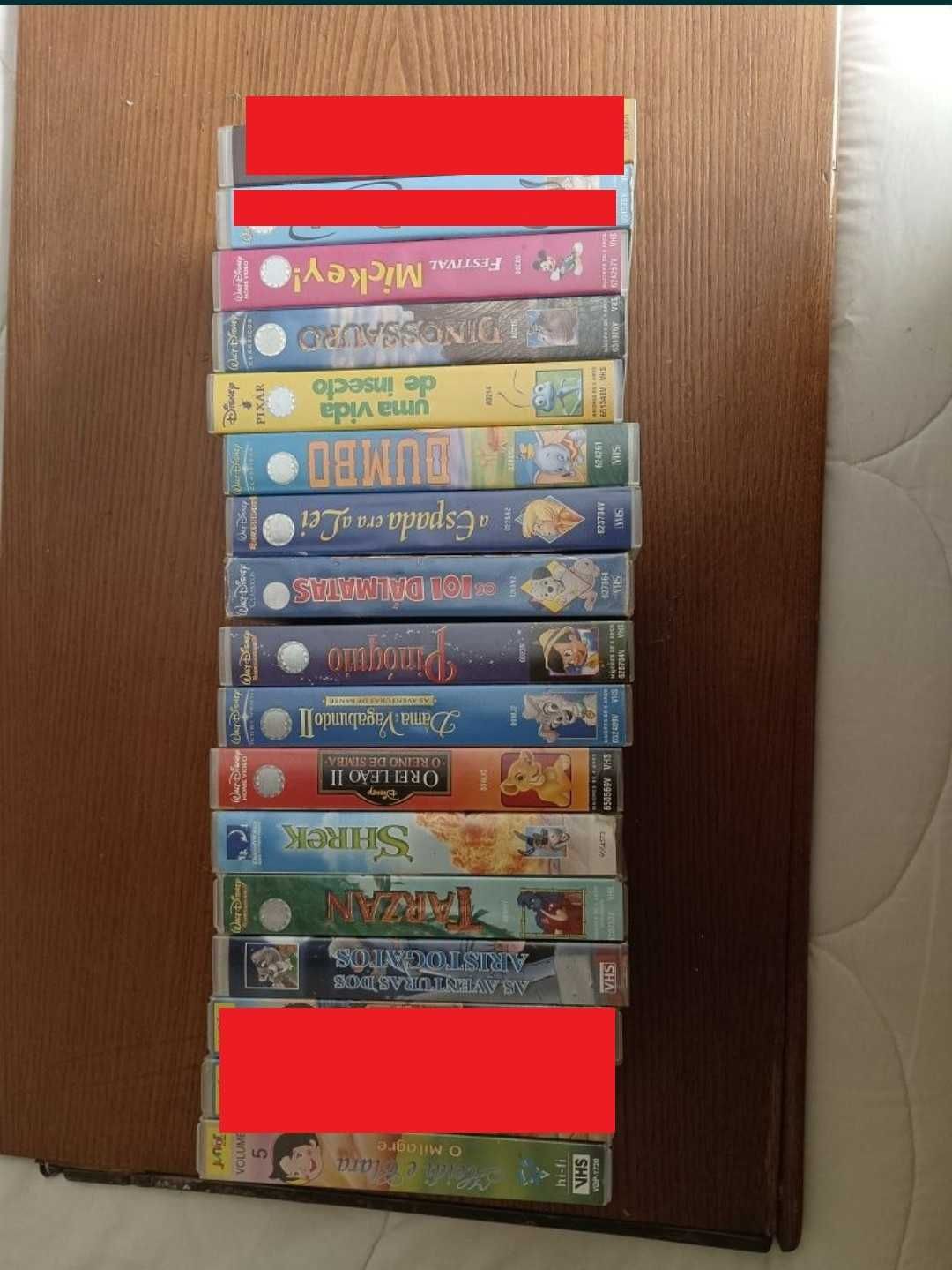 Cassetes VHS Filmes Disney