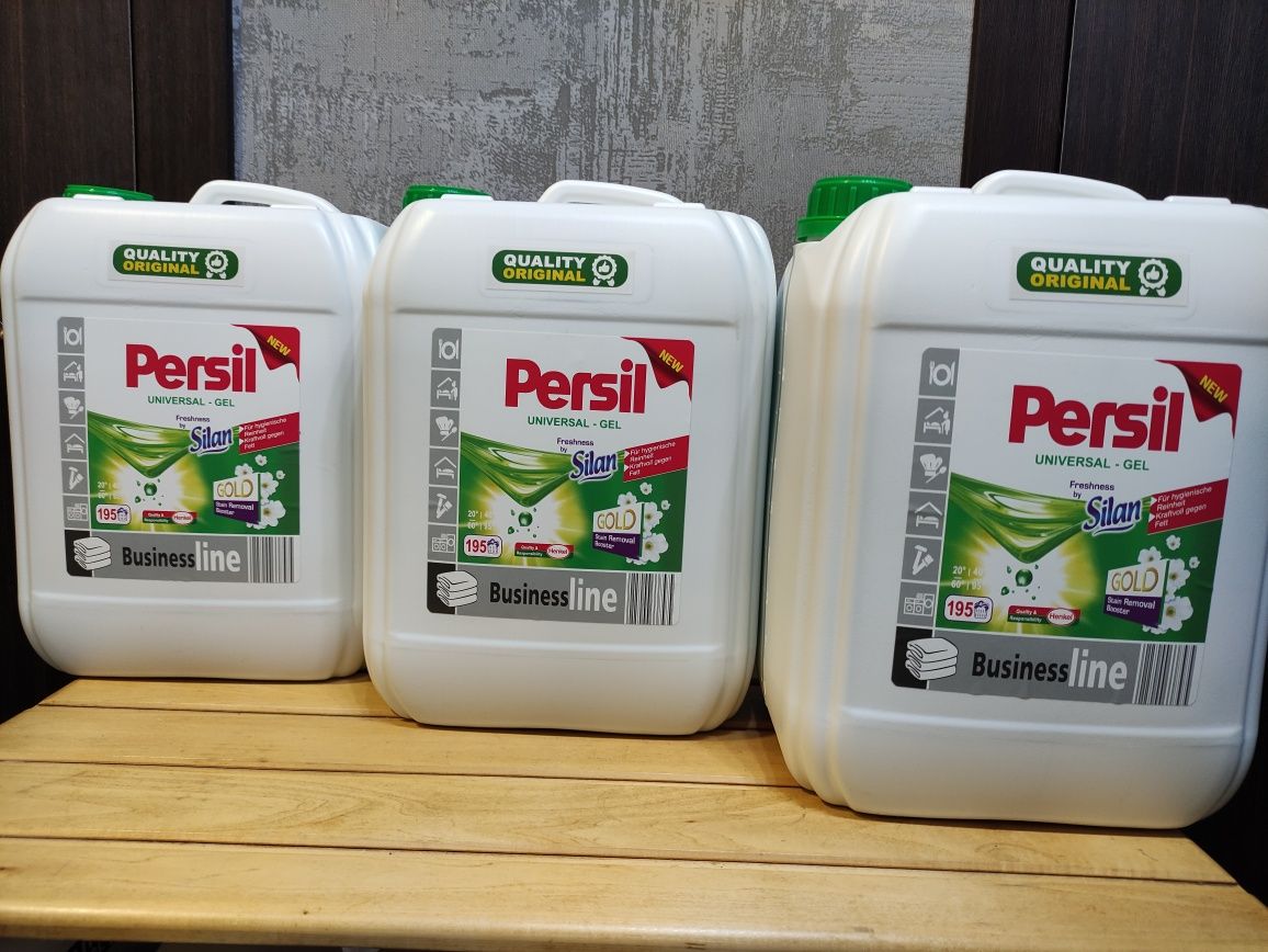 Persil 10л Silan GOLD Гель для стирки Концентрат Стиральный Гель