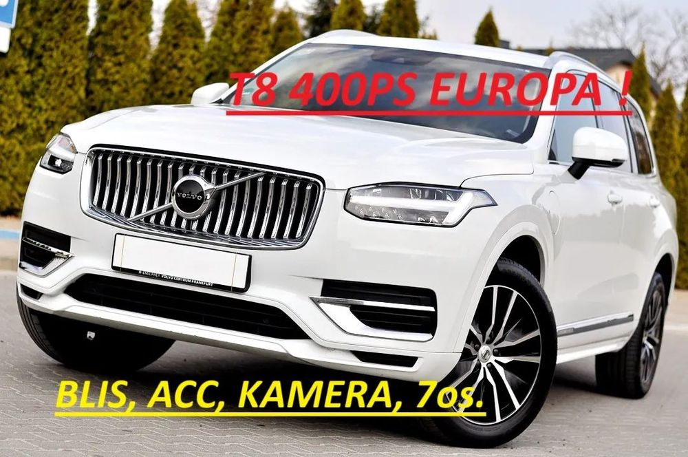 Volvo XC 90 T8 *Acc *Blis *Kamera *Klapa na Nogę *KeyLess *7Os. *4xClima *Grz.Kier