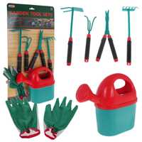 MEGA Zestaw Małego Ogrodnika narzędzia ogrodnicze dla dzieci 3+