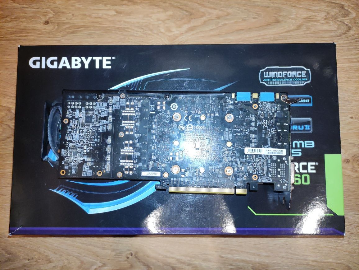 Відеокарта GeForce GTX 760 Gigabyte GDDR5 2gb