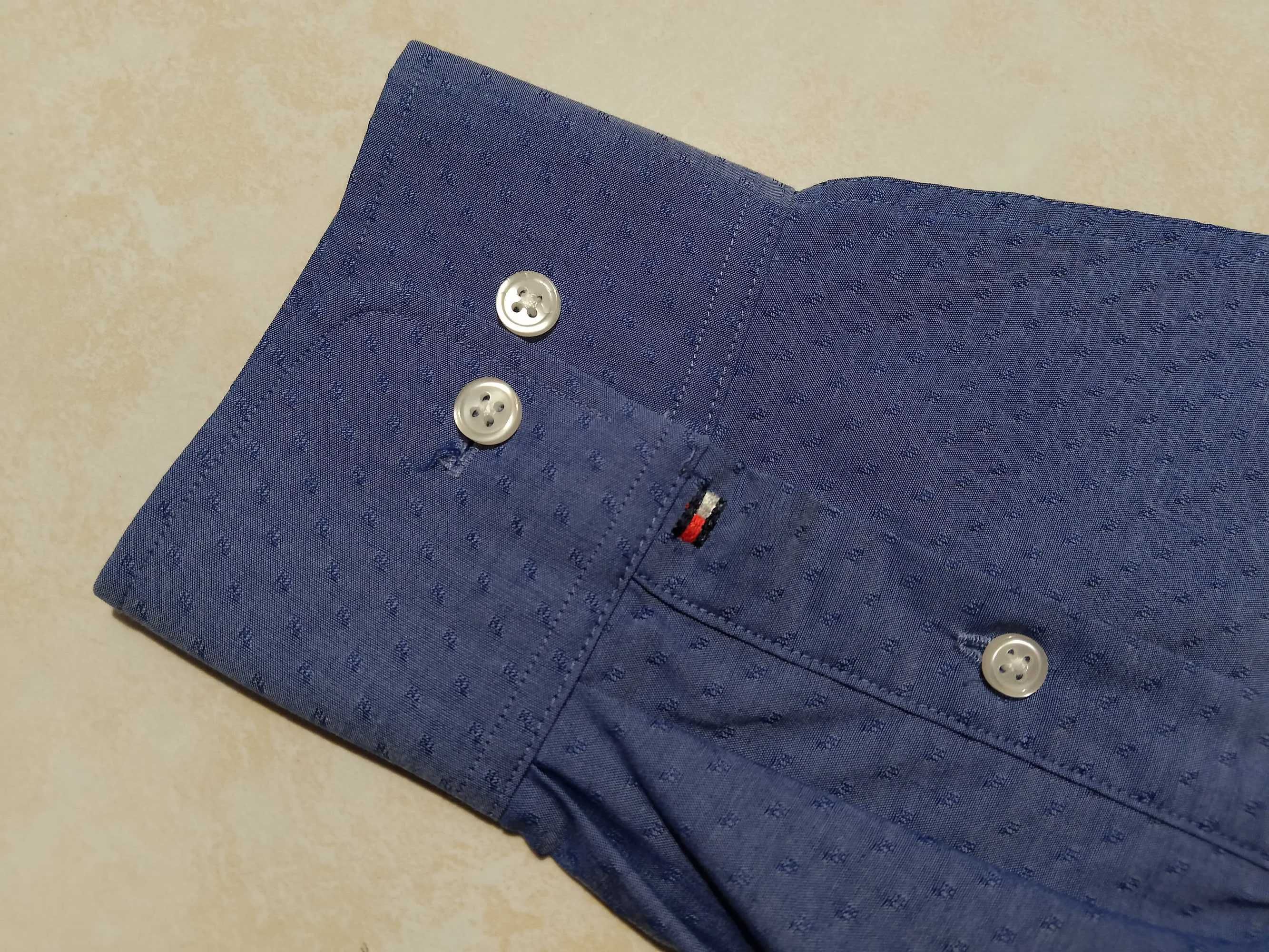 TOMMY HILFIGER USA - NOWA! z LOGO Koszula Męska rozmiar XL