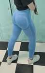 Leginsy sportowe leggins na siłownię push up s