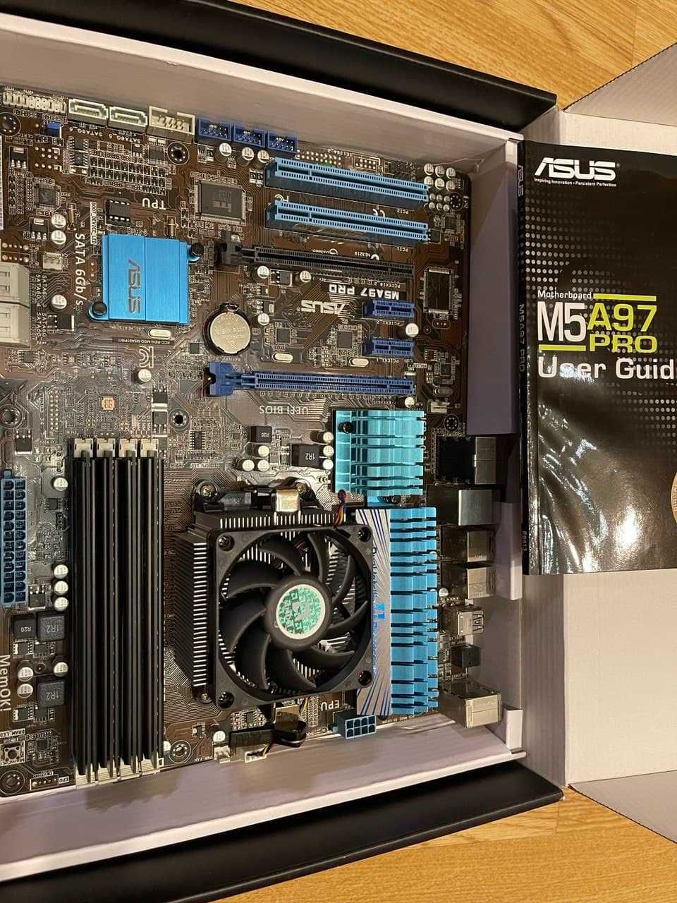 Комплект Asus M5A97 Pro+FX-6100+8GB DDR3 black edition,AM3+