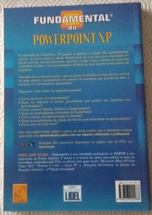 Livro Fundamental do Power Point XP_3ª Edição FCA - Grupo LIDEL