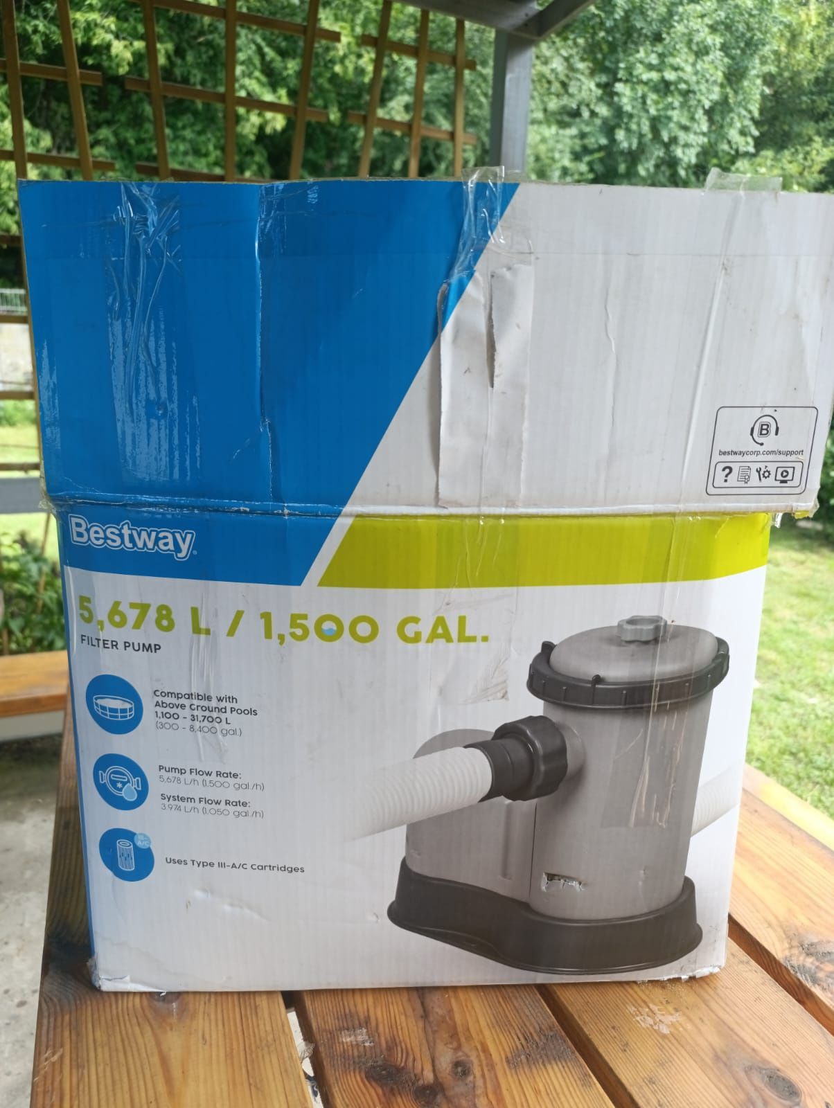 Pompa basenowa bestway 5678L/h