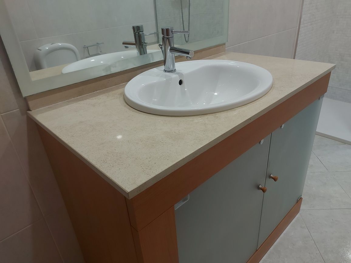 Móvel WC Oferta espelho
