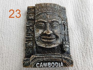 Kambodża, Cambodia - Magnes na lodówkę - wzór 23