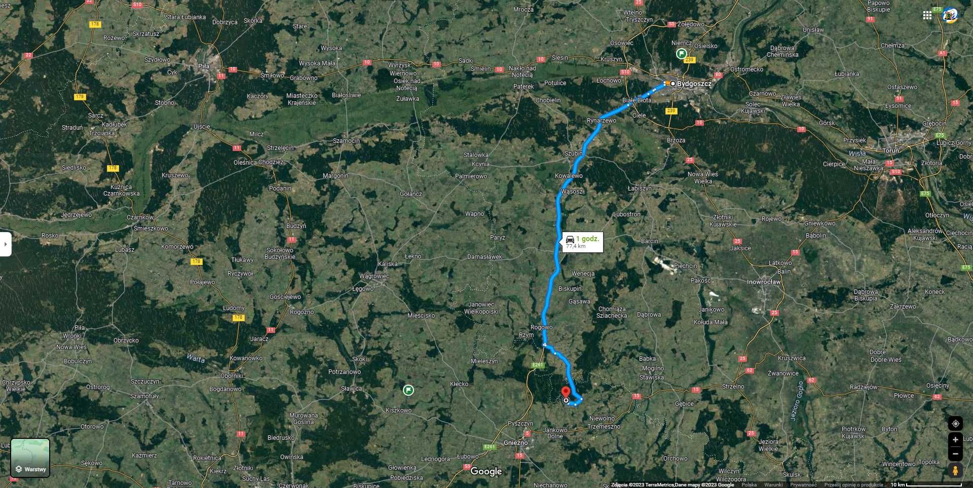 Działka w Strzyżewie Paczkowym - Łukaszewko 951m2 w otoczeniu lasów