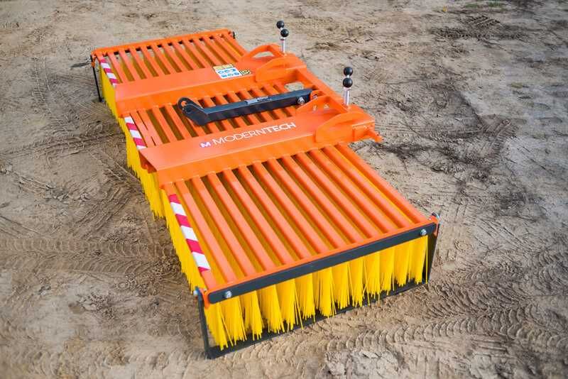 Zamiatarka, szczotka, odśnieżarka, na widły, łyżkę ZL 150 - Nowa