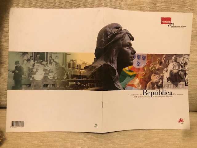 Conjunto selos Centenário da República Portuguesa (1910 a 2010)