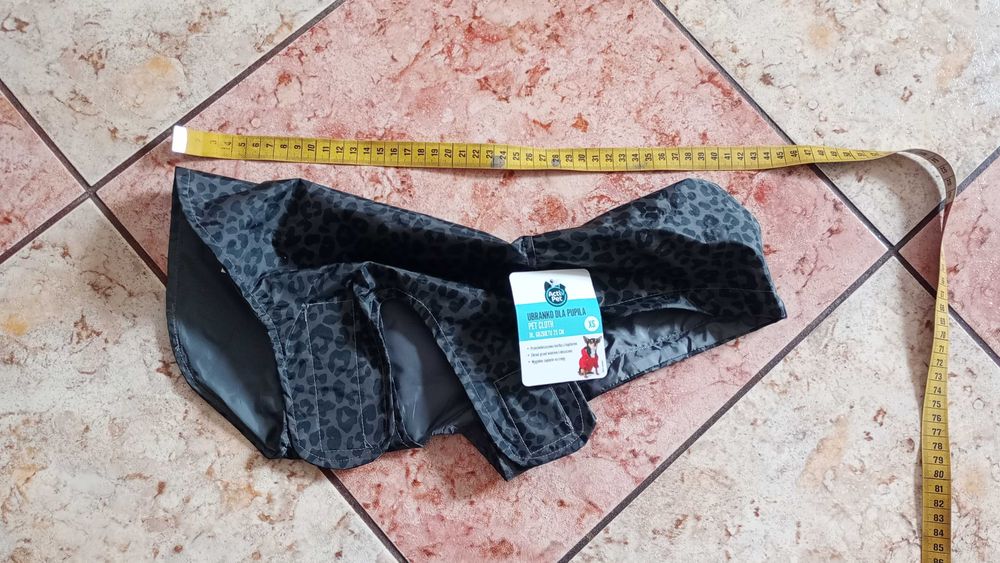 XS NOWY płaszczyk przeciwdeszczowy dla psa, płaszcz kurtka
