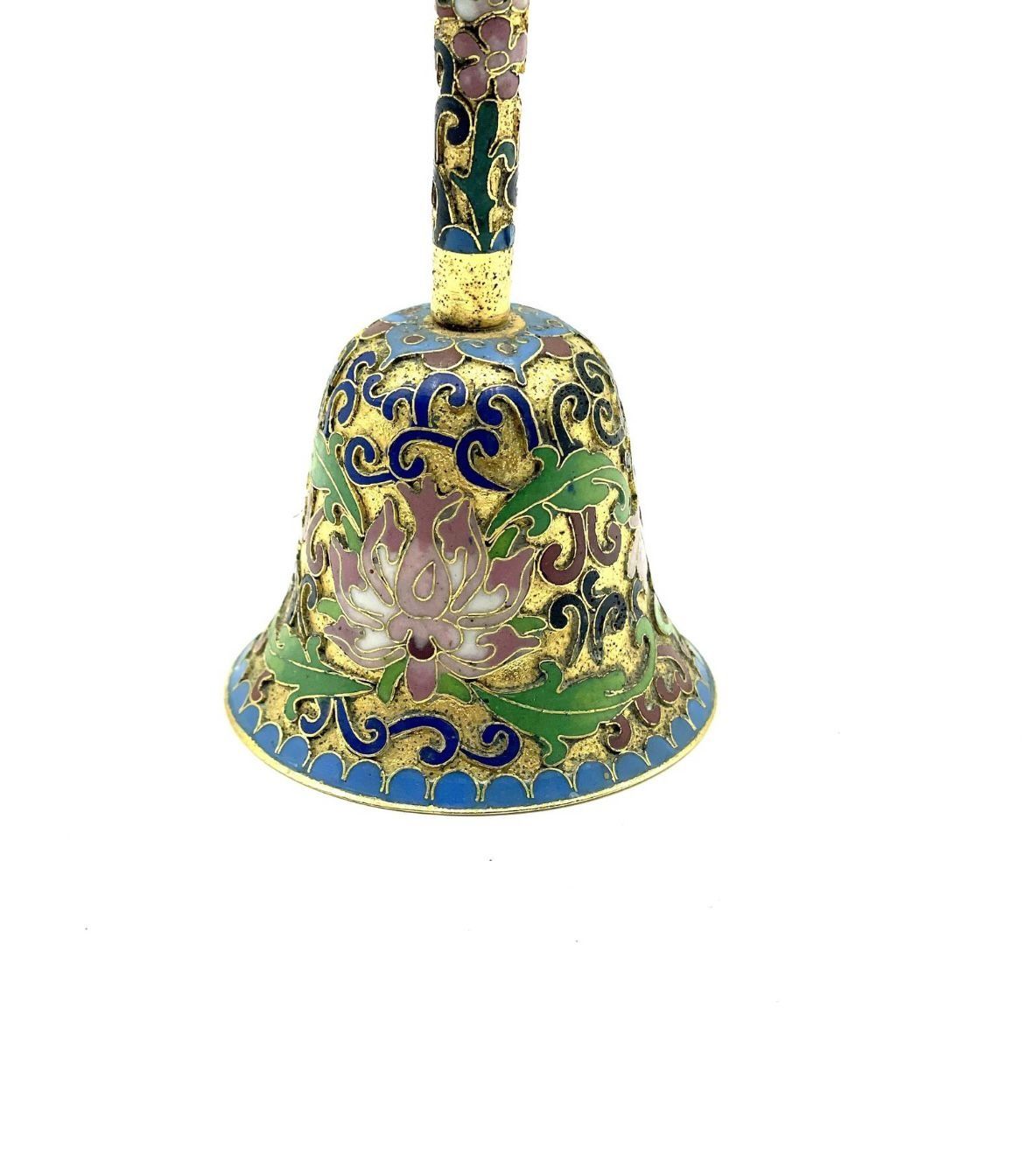 Sineta cloisonné oriental