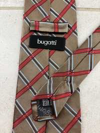 Jedwabny krawat Bugatti