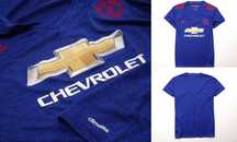 adidas 2016-17 Manchester United Awy Shirt Damska koszulka piłkarska L