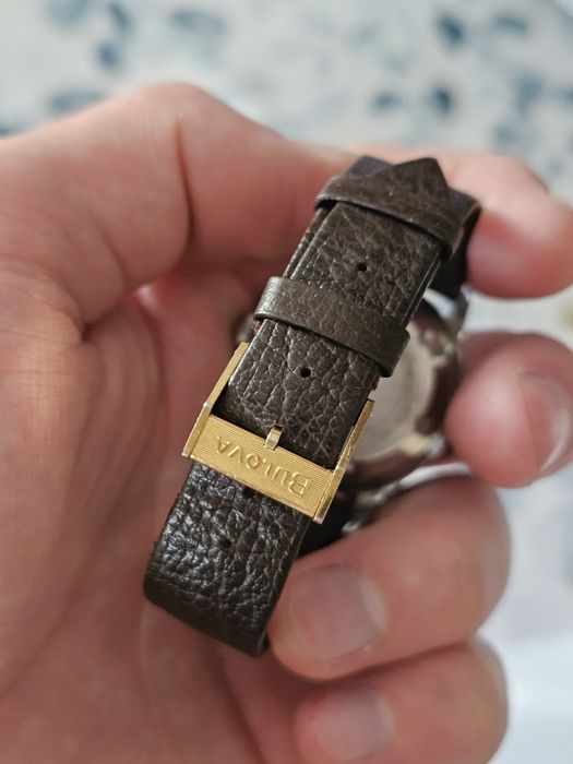 Zegarek alvica watch 60s Vintage Bulova Atlantic