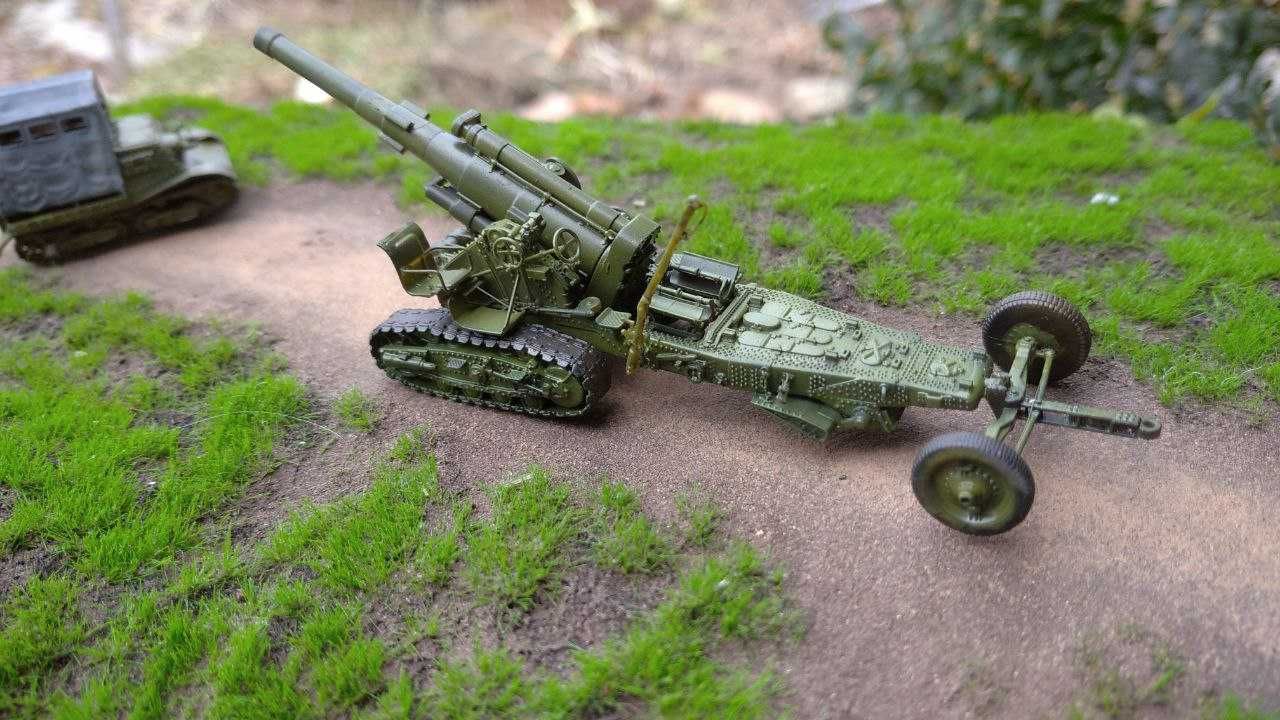 Модель Гаубици Б4 (Кувалда) не Piko