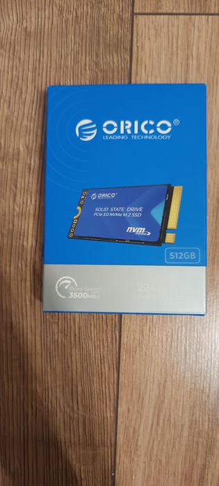 Dysk SSD ORICO M.2 2242 NVMe 512 GB, PCIe 3.0 z