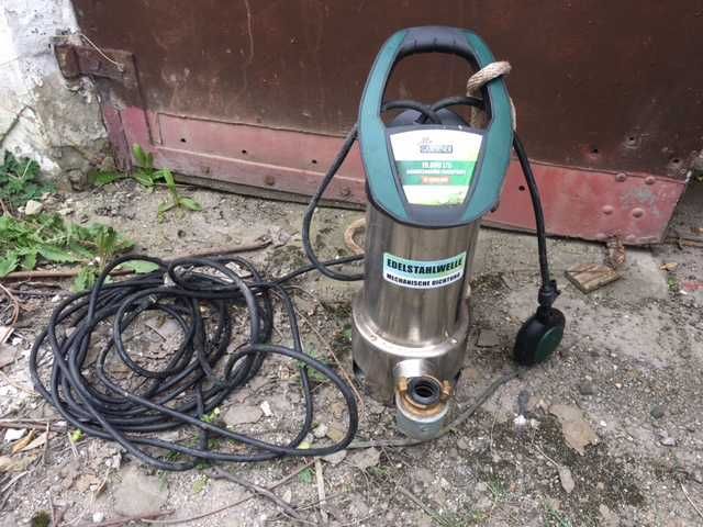 Pompa wody bardzo wydajna plus porządny wąż  19000l/h