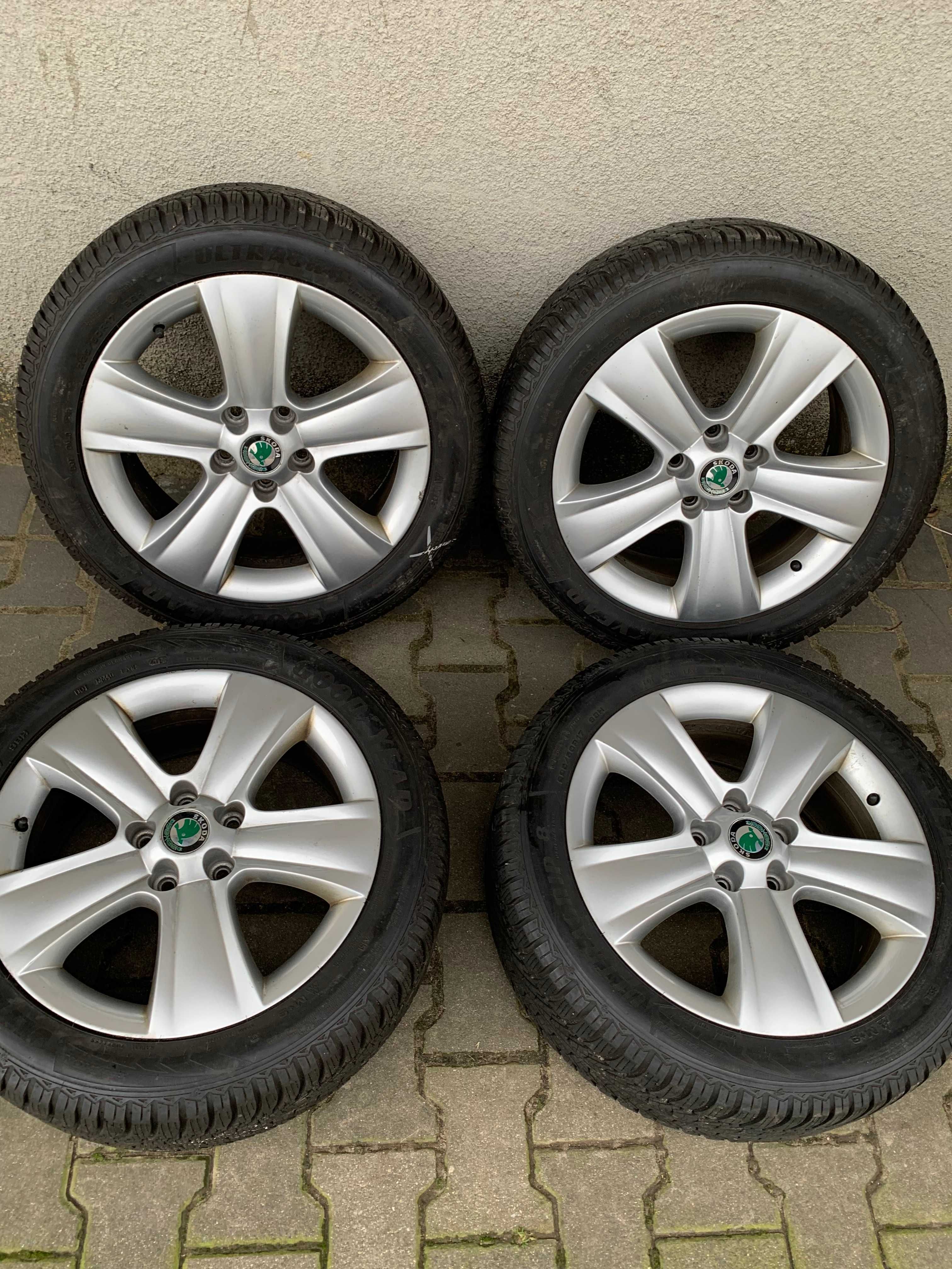 Felgi aluminiowe Alufelgi Skoda 17" 5x112