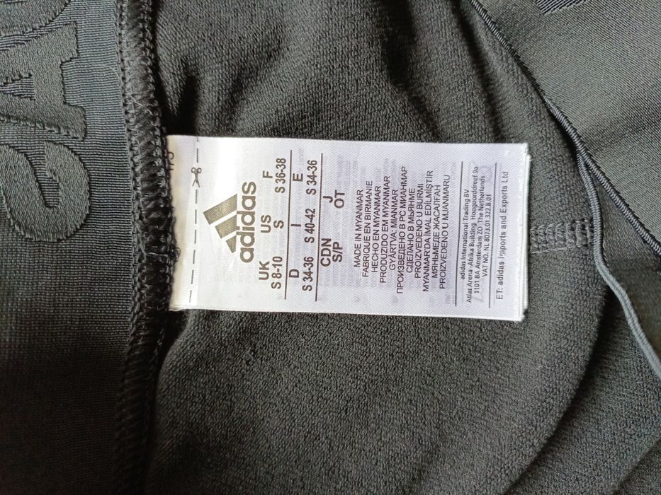 Oryginalne Legginsy Adidas Rozmiar S (Stan bardzo dobry)