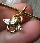 Disney Aladyn charms Skarabeusz
