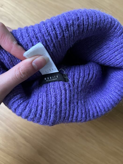 Fioletowa czapka Mohito