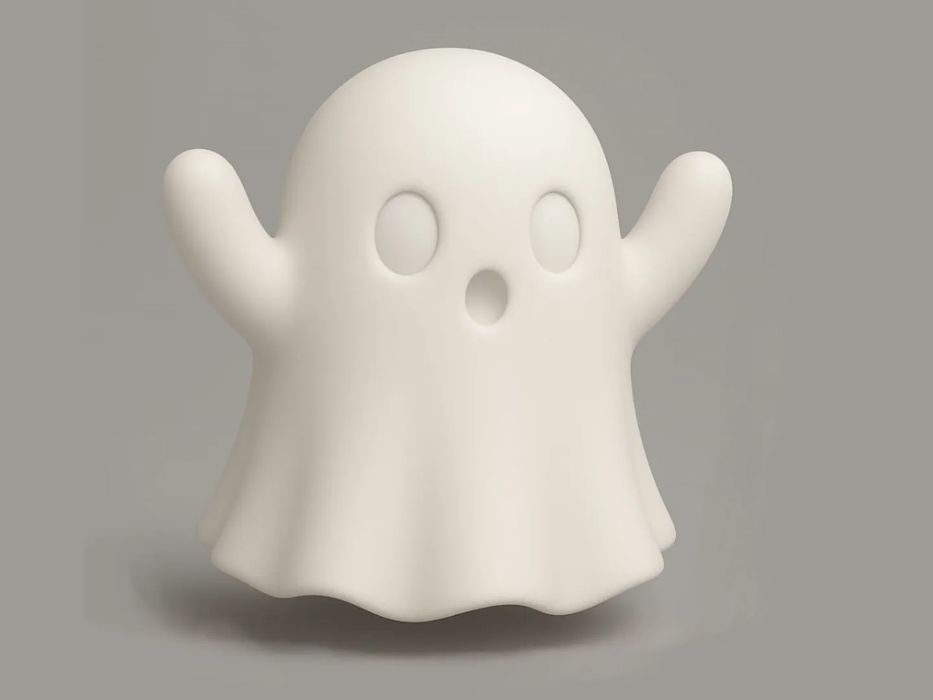Fantasma Divertido Estilo Cartoon