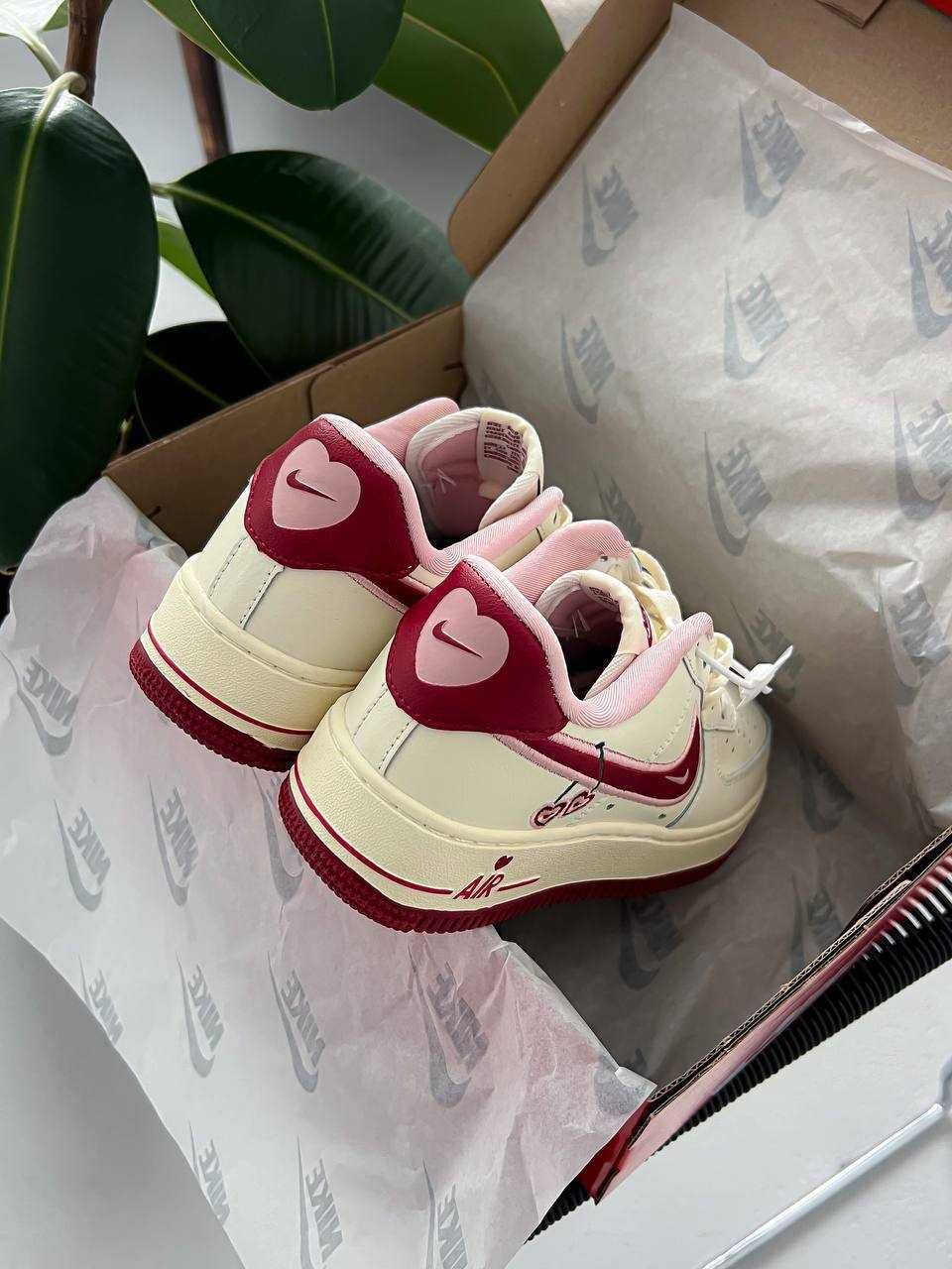Кроссовки Nike Air force 1 low cherry / Найк Аир Форс розовые 37 38 39