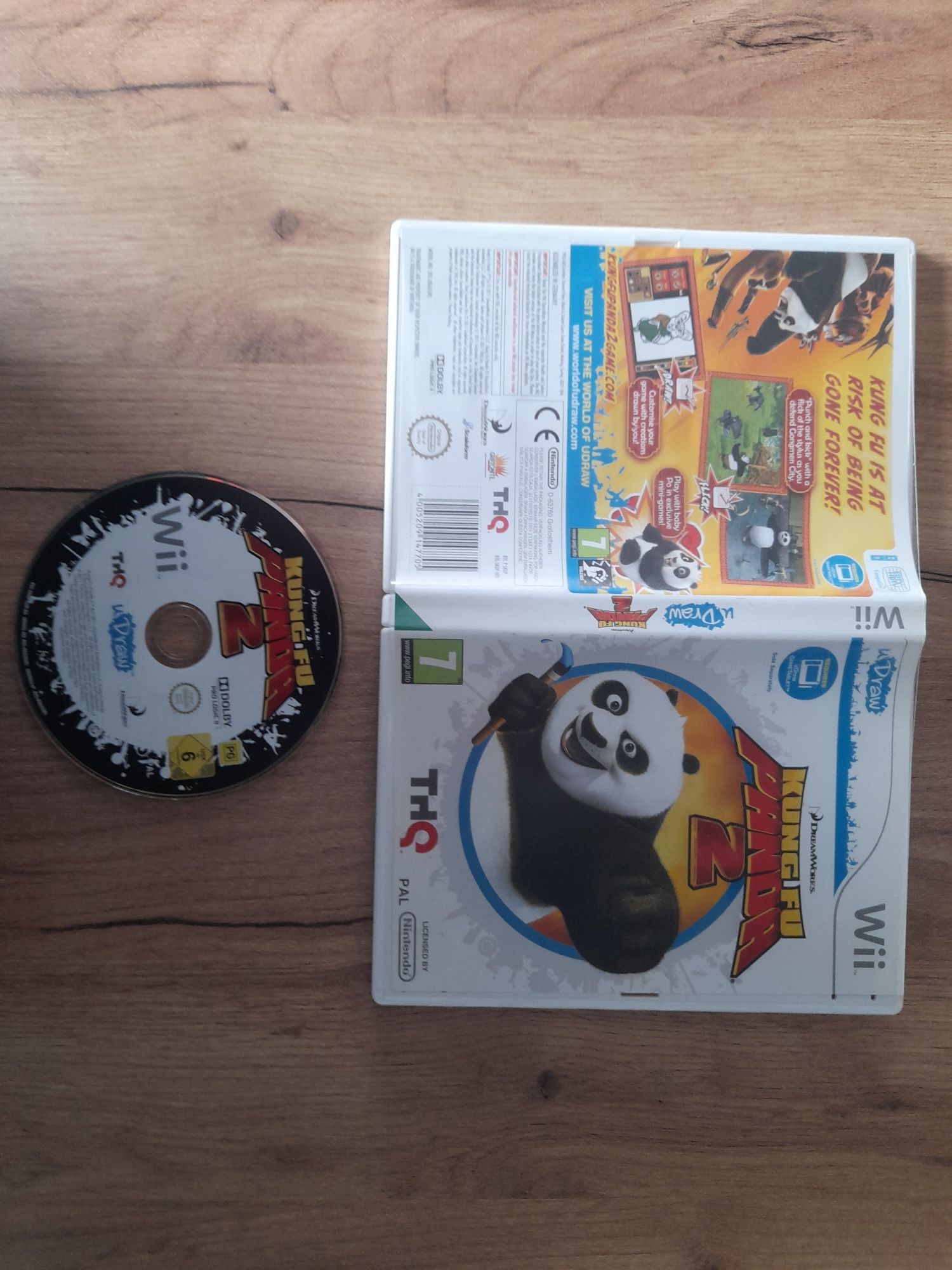 Kung fu panda 2 nintendo wii pal kolekcjonerski