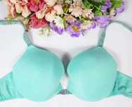 UNDIZ | biustonosz push-up ramiączka z napisami 75B