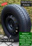 Запаска 5×114,3 R15 Renault Megane3 Scenic3 Hyundai KIA Toyota Mazda