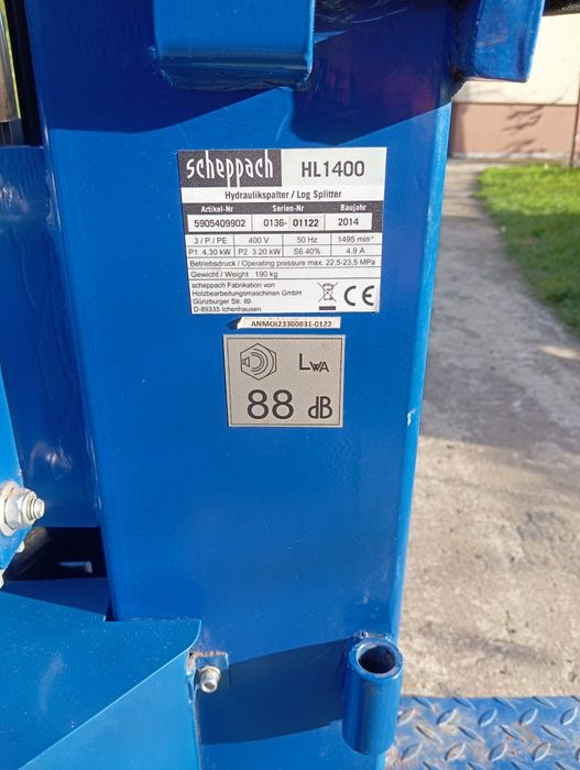 Łuparka do drewna 14ton