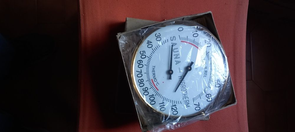 Termometro de sauna higrometro