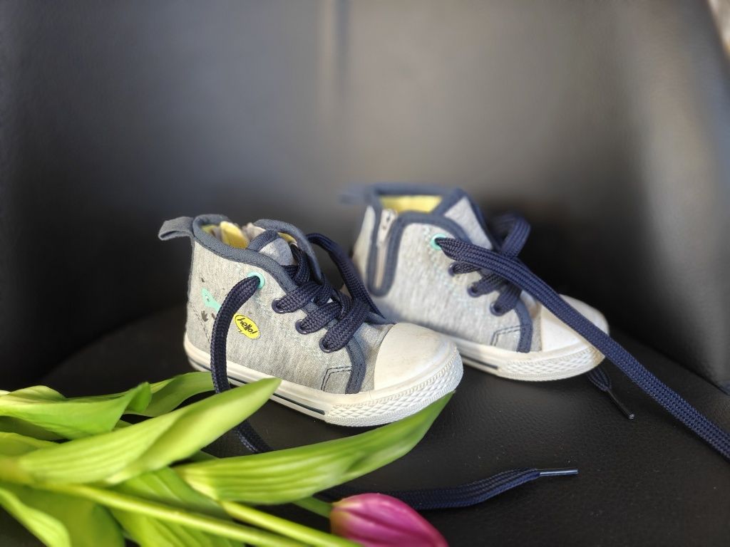 Buty trampki wysokie za kostkę 22 chłopiec In Extenso
