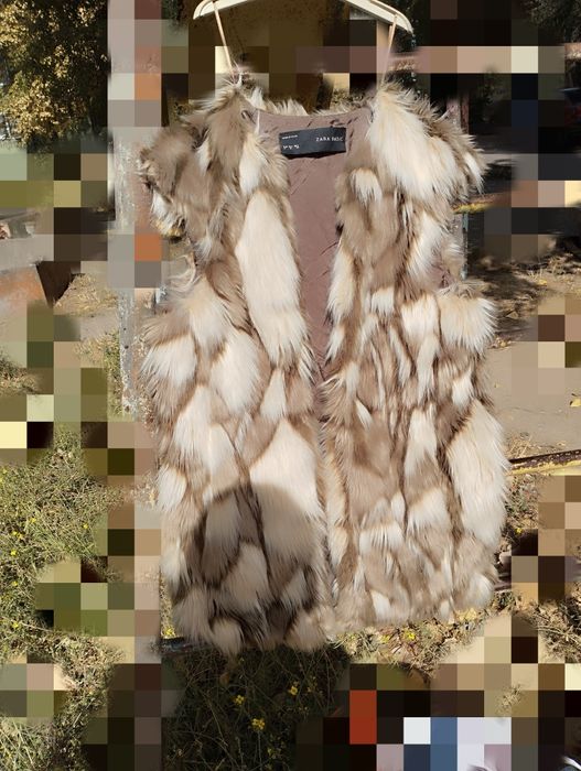 Хутряна жилетка Zara