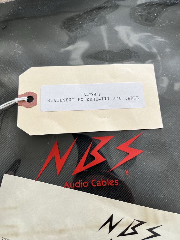 Силовой кабель NBS Statement Extreme III