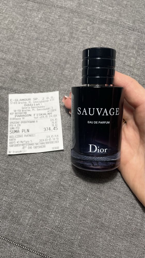 Parfum Sauwage Dior 60 ml