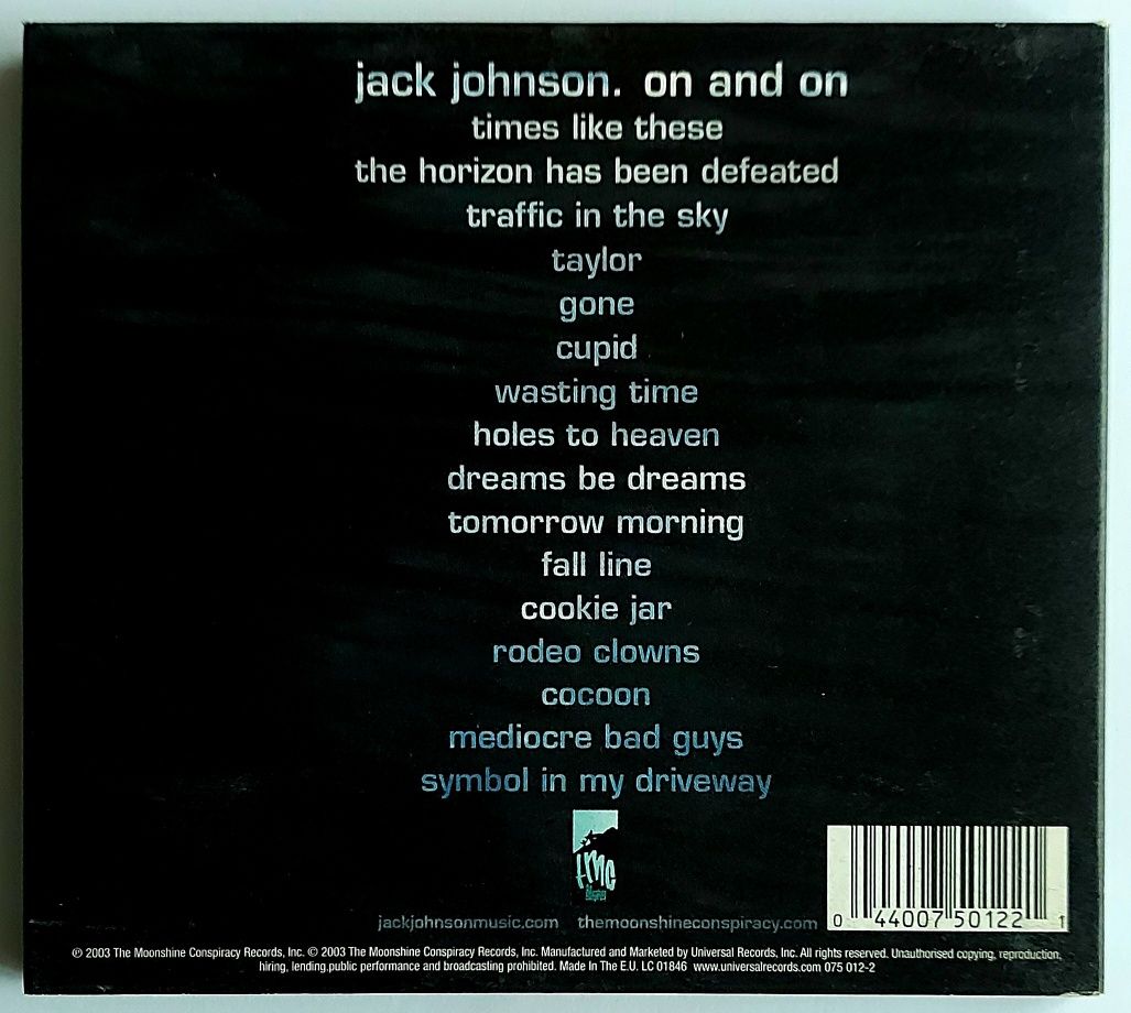 Jack Johson On And On 2003r