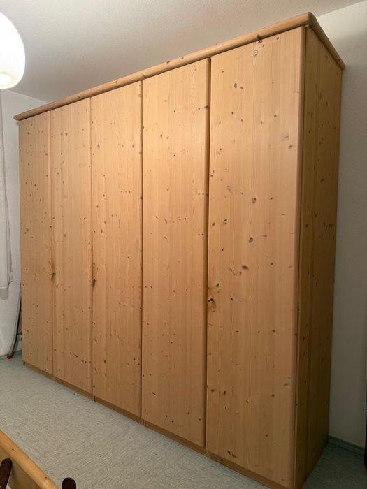 Szafa drewniana garderoba 3 elementów