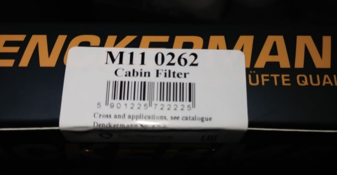 Filtr kabinowy Denckermann M11 0262