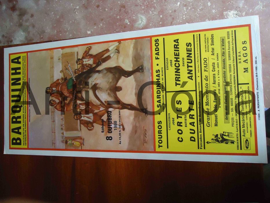 Toiros - Cartazes de Montra 1