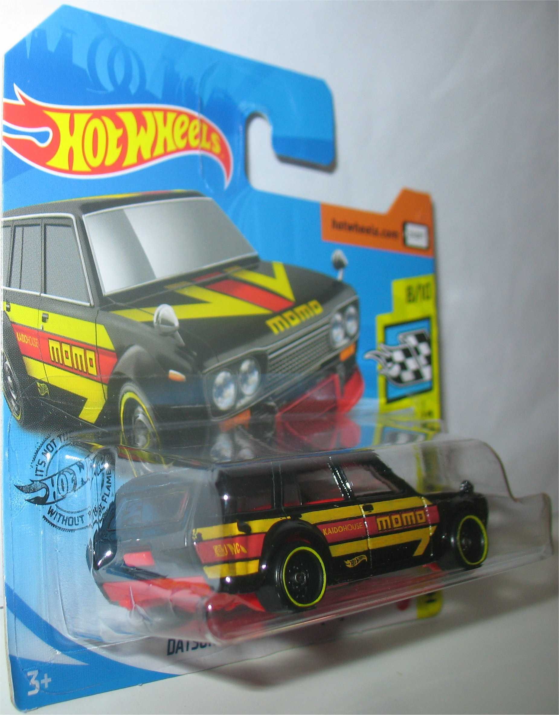 Hot Wheels - Datsun Bluebird Wagon 510 - Momo - Preta (2020)