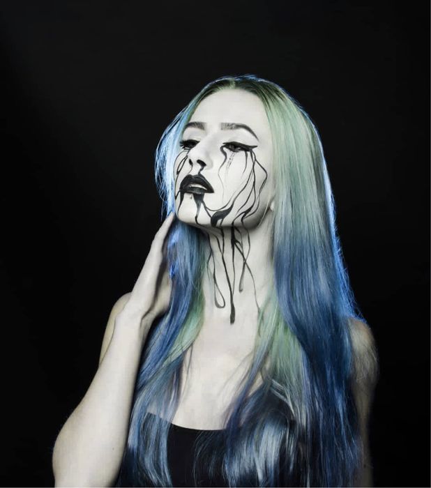 Halloween makeup грим Хеловін макіяж аквагрим