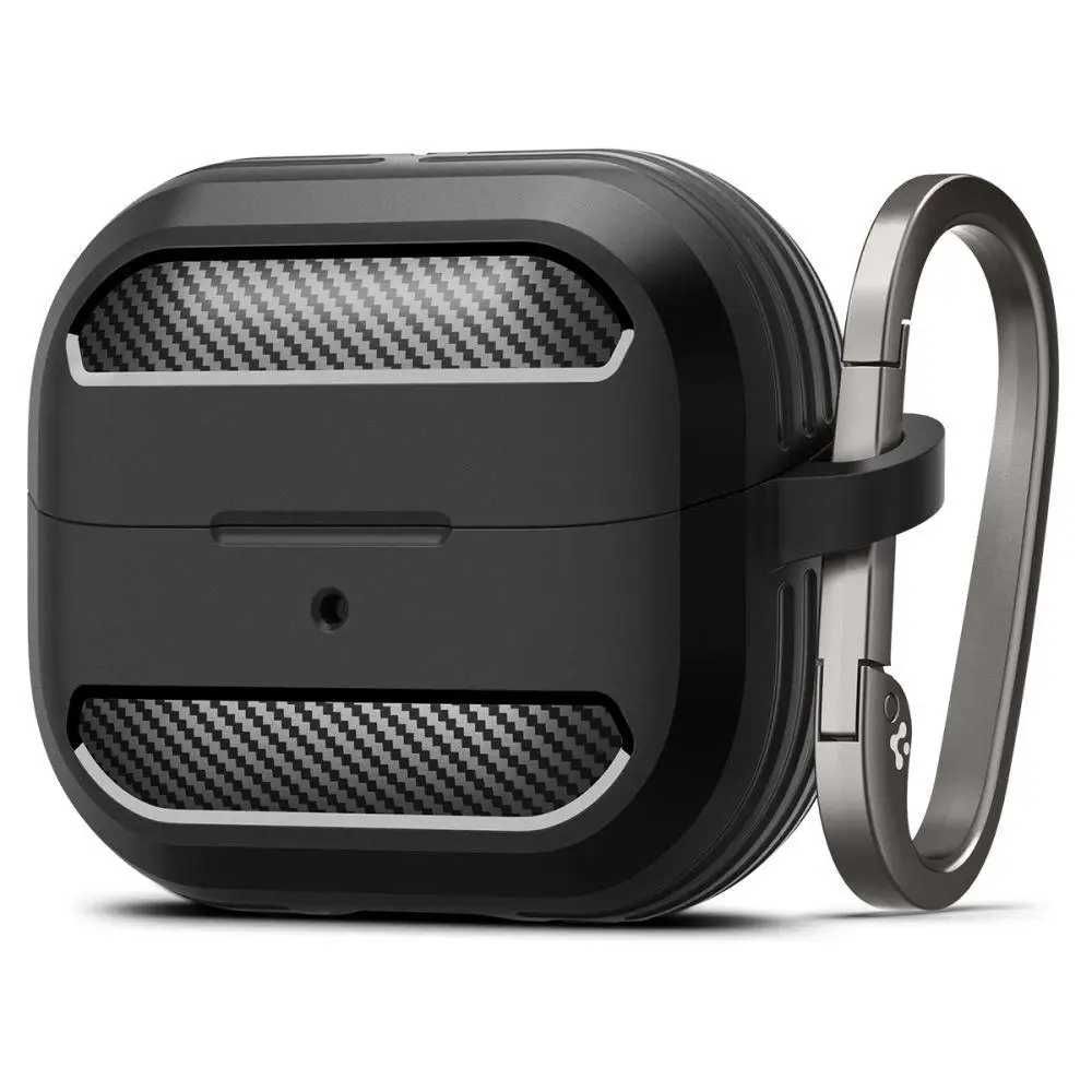 Чехол Spigen Rugged Armor case для Galaxy Buds 3 / 3 Pro Matte Black